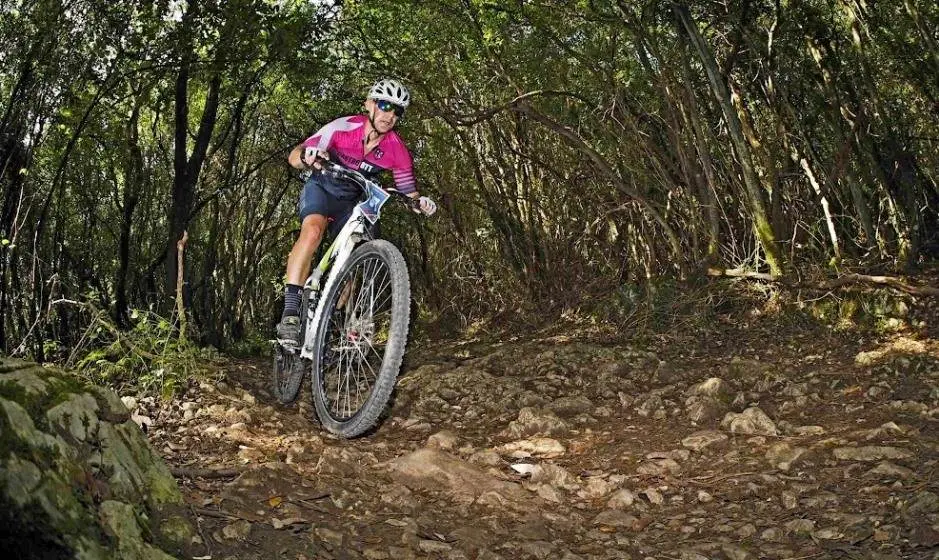 Bicicleta todo terreno en el Triple Circuito Monte Buciero.