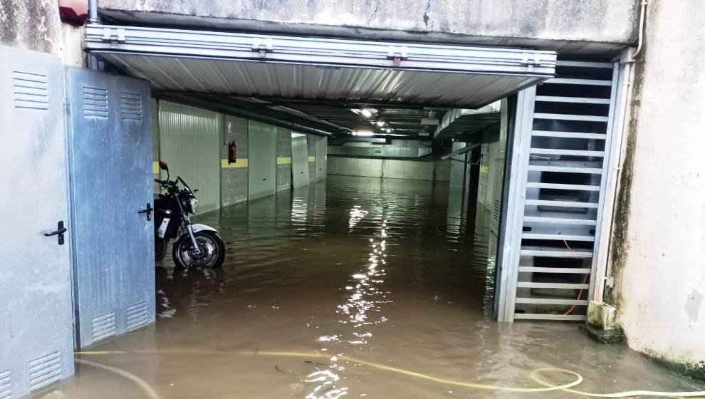 Inundaciones en Piélagos en noviembre de 2021.