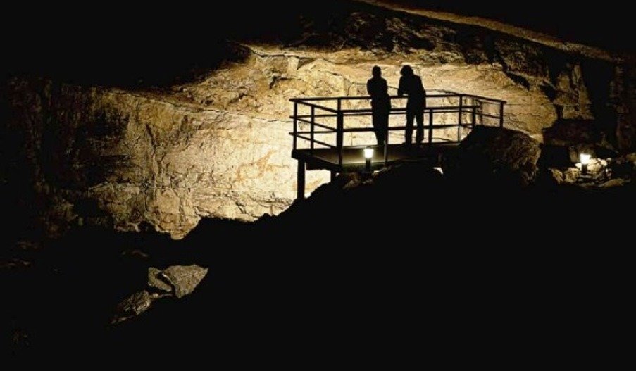 Aniversario de las pinturas de la Cueva del Pendo, en Camargo.