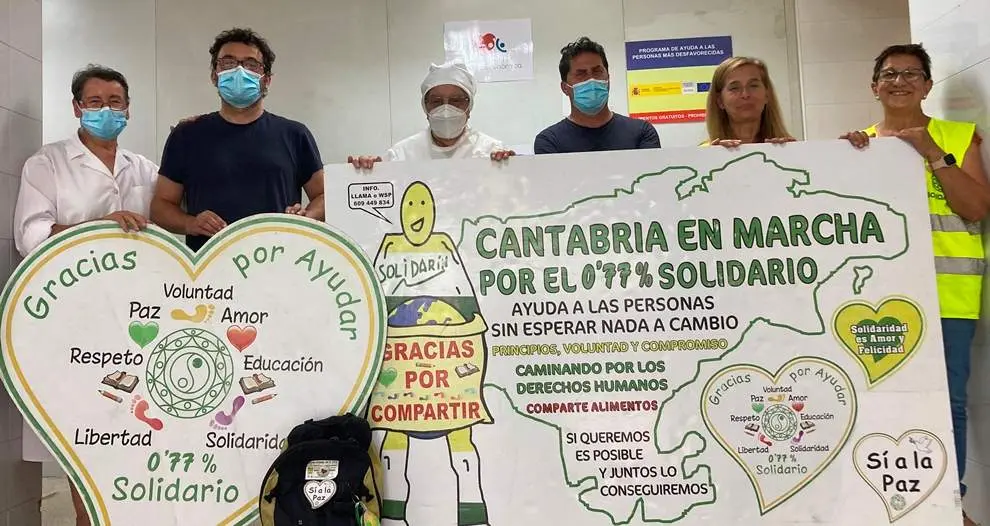 La Marcha Solidaria por el 0,77 por ciento vuelve a recorrer los municipios de Cantabria.