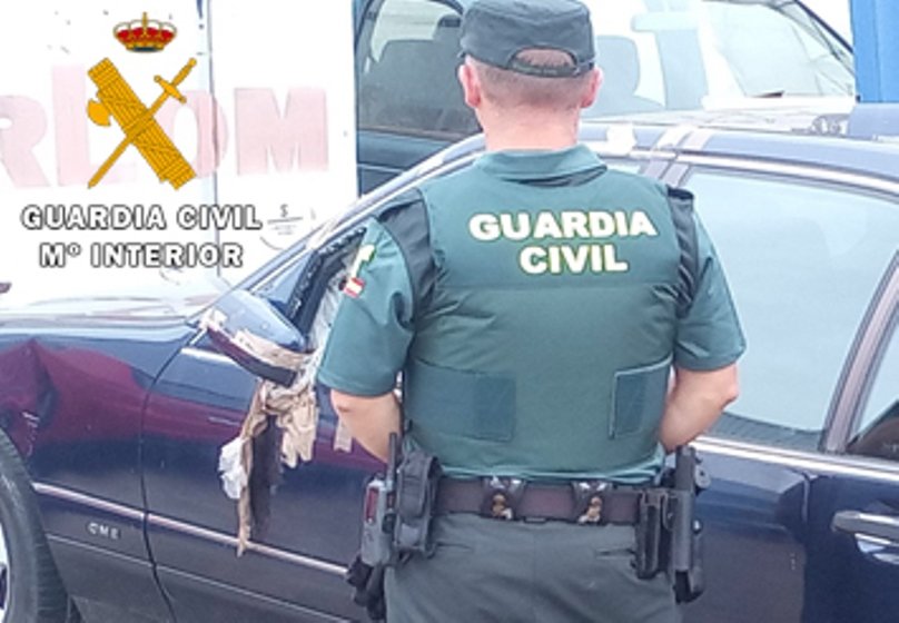 La Guardia Civil detuvo a los seis presuntos implicados en los robos.