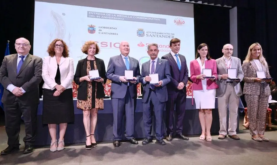 Acto de entrega de las Medallas de Oro de la UIMP.