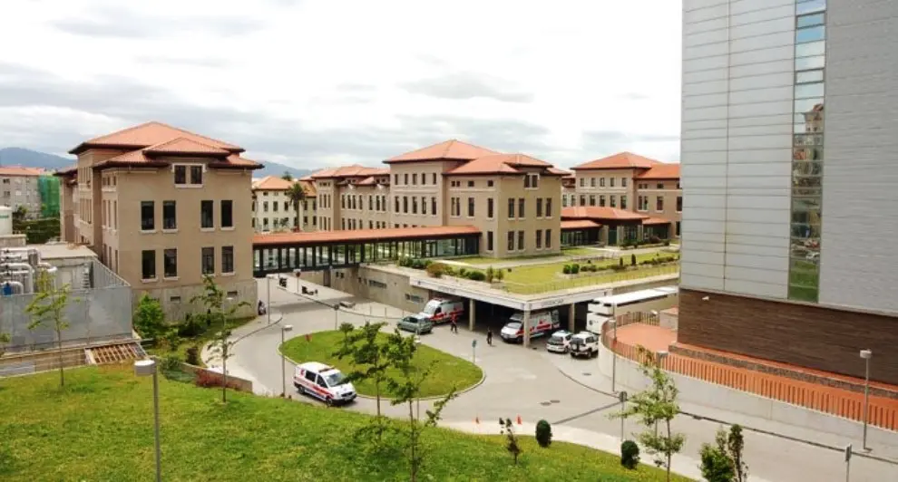 Zona de urgencias del Hospital Universitario Marqués de Valdecilla.