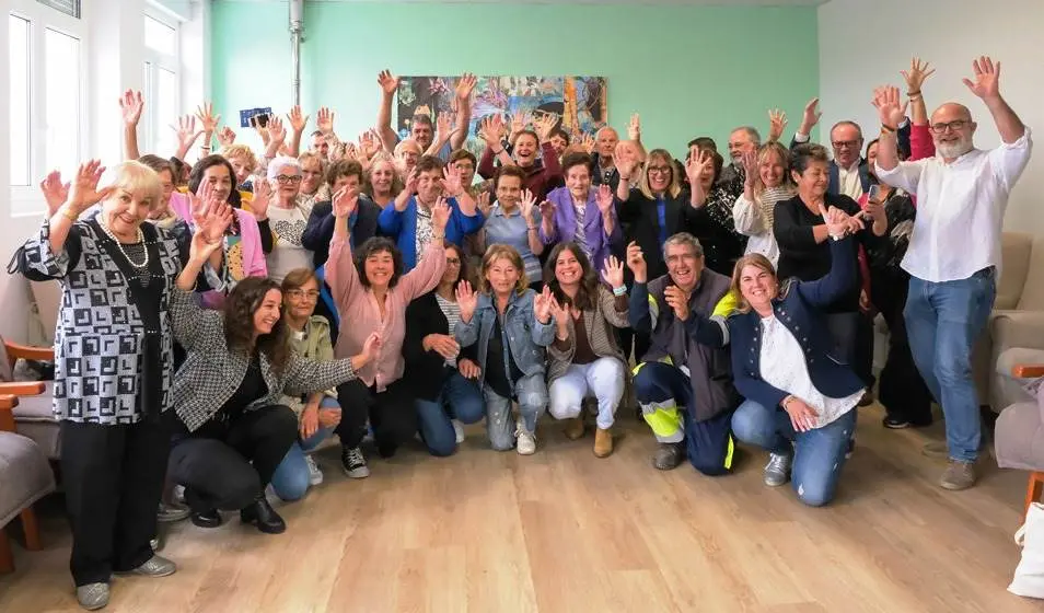 Las autoridades políticas visitaron en centro Las Nieves.