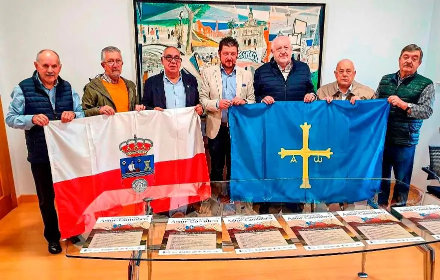 Presentación del Encuentro Astur-Cántabro en Torrelavega.