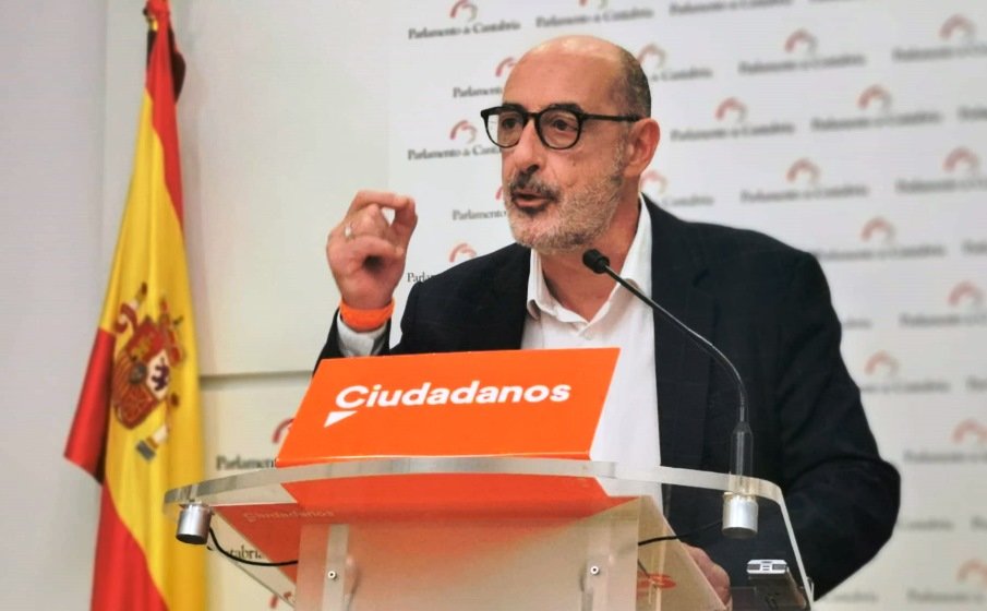 El portavoz parlamentario de Cs Félix Álvarez.