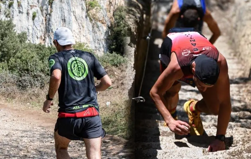 Trail en Santoña y Campeonato de Escaleras en Santoña.