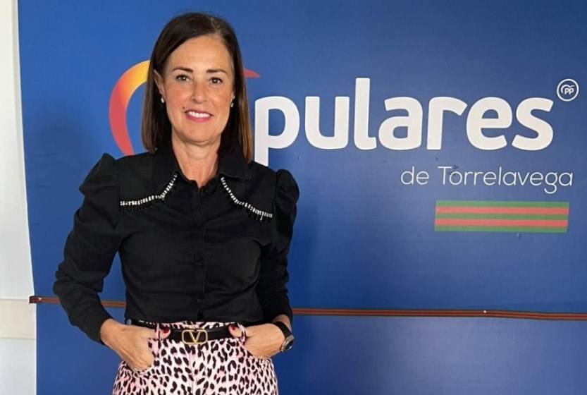 La portavoz del PP en Torrelavega, Marta Fernández-Teijeiro.