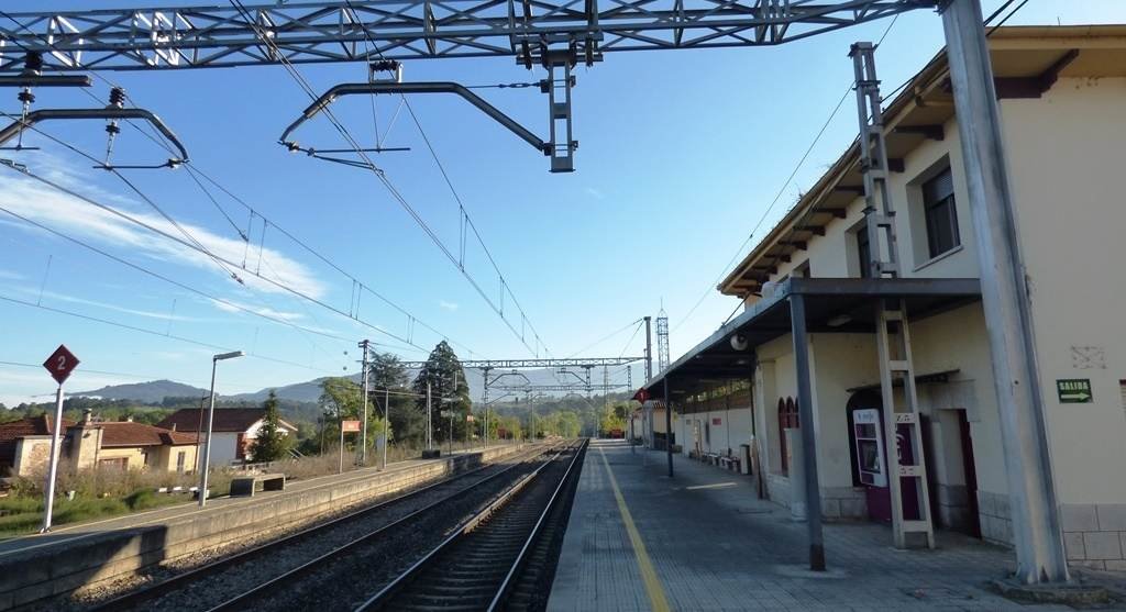 Estación de tren de Bárcena Pie de Concha. R.A.