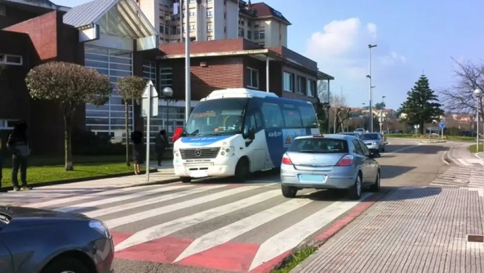 El transporte urbano.