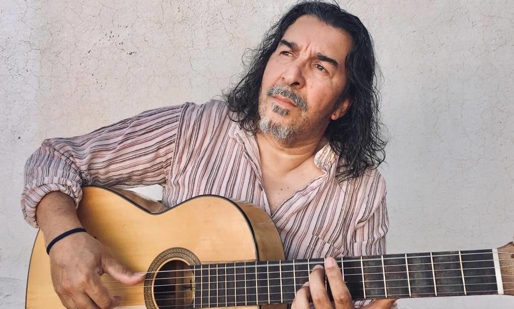 El guitarrista santoñés, Ramón Jiménez.