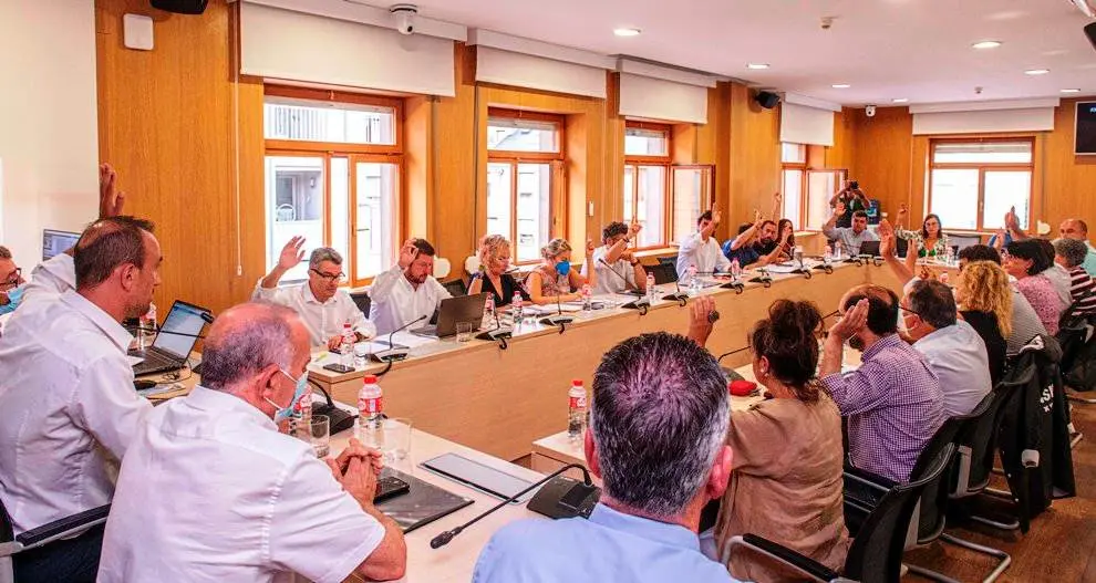 Pleno del Ayuntamiento de Torrelavega.