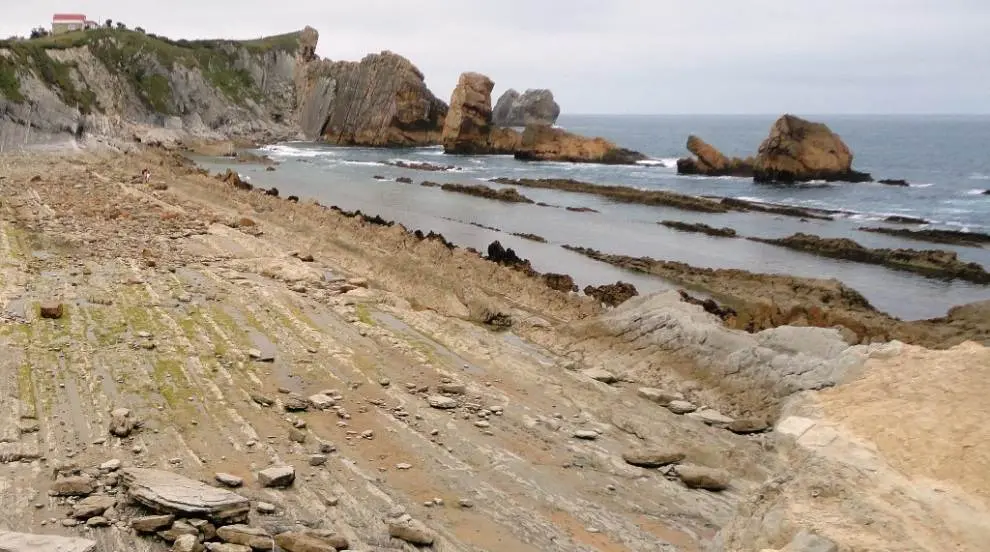 Playa de la Arnía, en Piélagos. R.A.