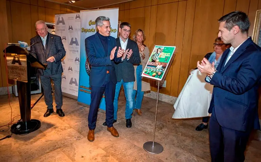 Presentación de la Gala del Deporte cántabro.