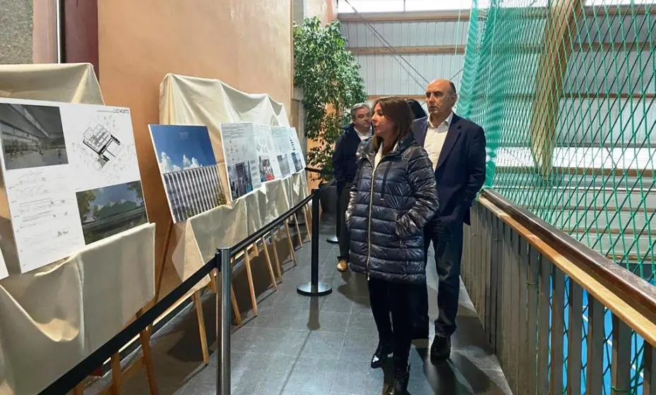 Exposición de los proyectos de 'La Raqueta' en Noja.