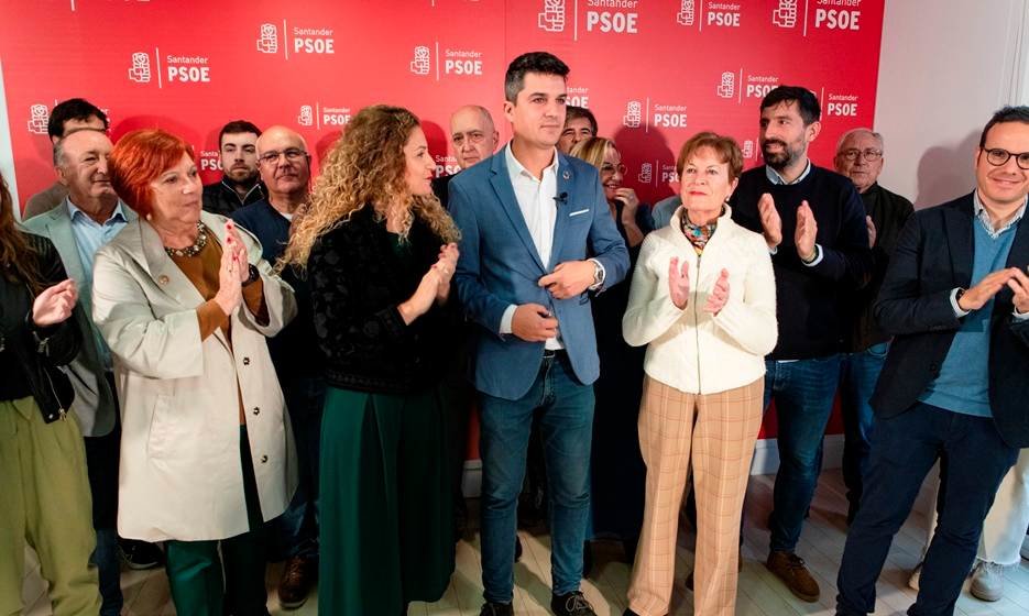 Representantes del PSOE.
