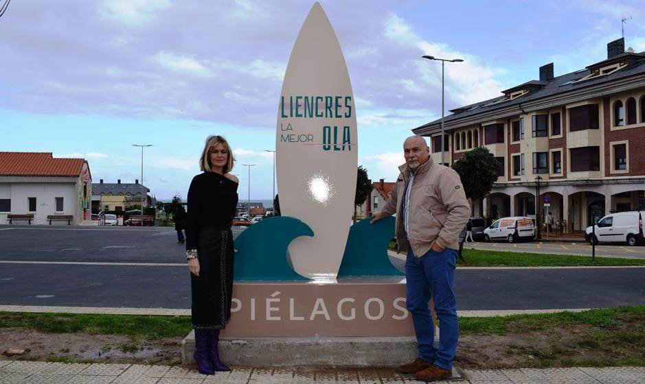 Presentación del eslogan en Liencres, en Piélagos.
