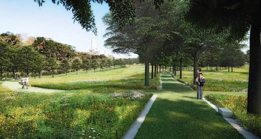 Infografía del Parque 2020, en Santander.