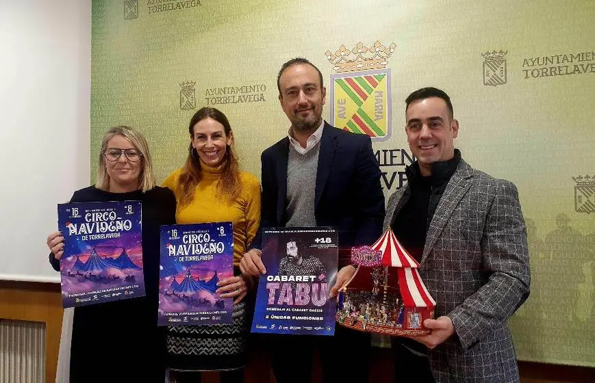 Torrelavega disfrutará de circo y cabaret.