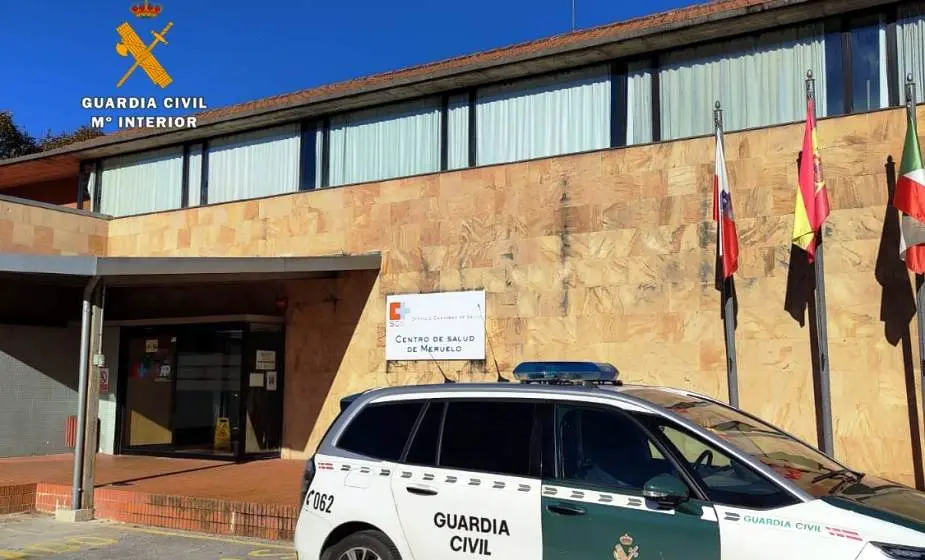 Centro de salud de Meruelo donde trabajan los dos profesionales de la sanidad.