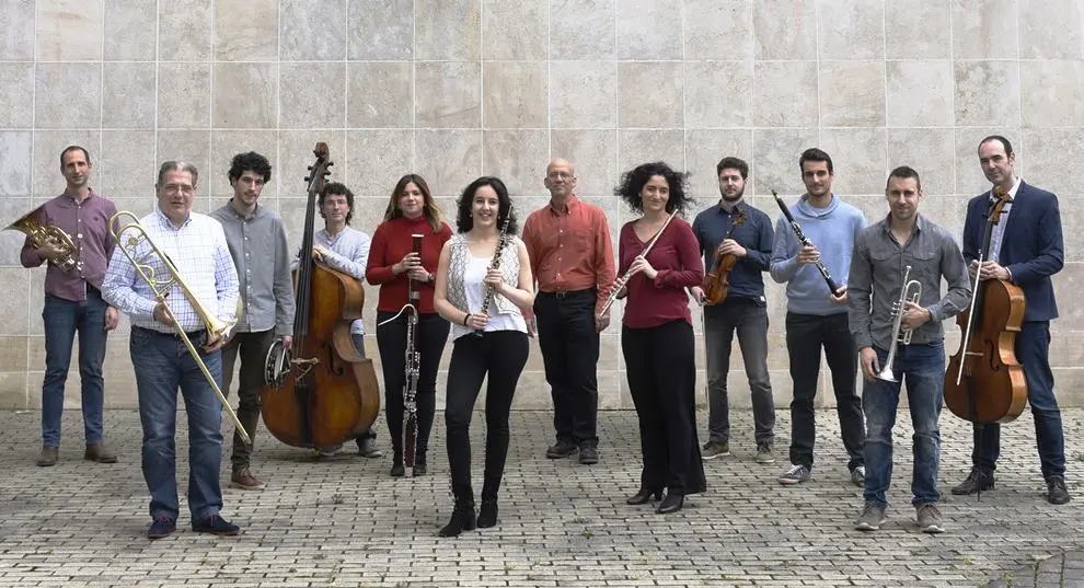 Componentes de Ensemble Instrumental de Cantabria.