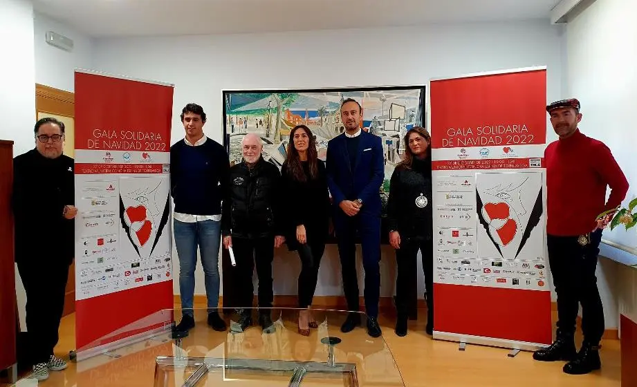 Presentación de la Gala Solidaria de Navidad de Torrelavega.