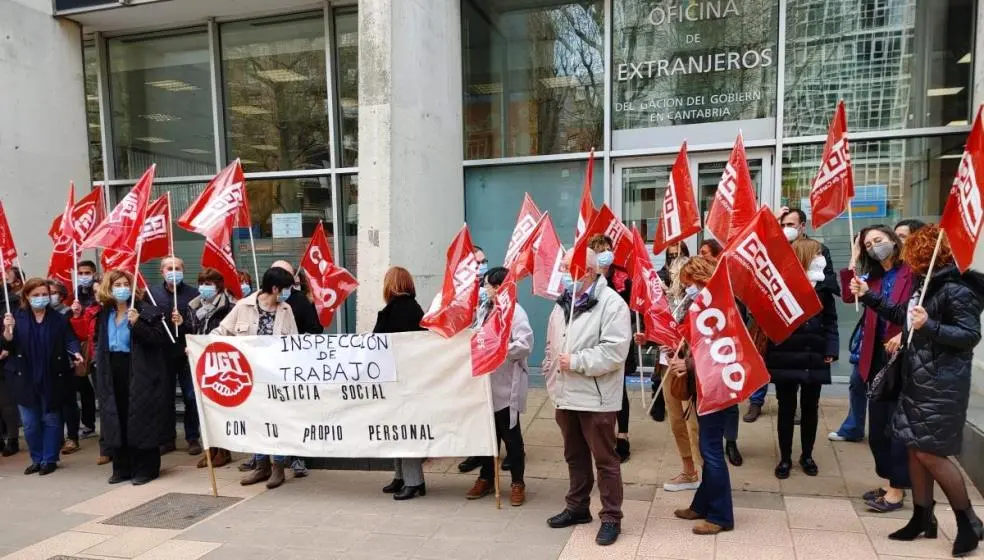 Reivindicación del personal de Inspectores de Trabajo. Web CCOO en Cantabria