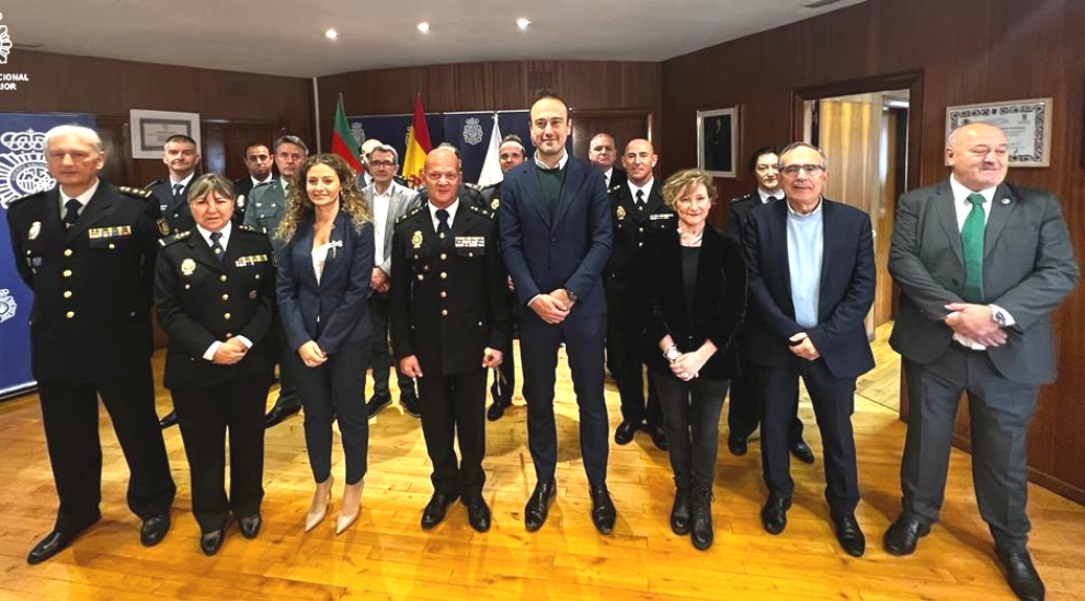 Acto de toma posesión en Torrelavega.