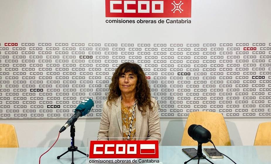 Marta Careaga, representante de Comisiones Obreras.