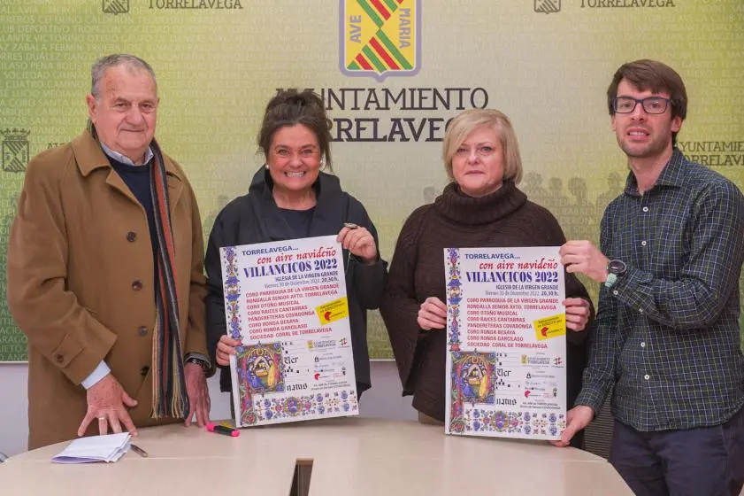 Presentación del Ciclo de Villancicos en Torrelavega.