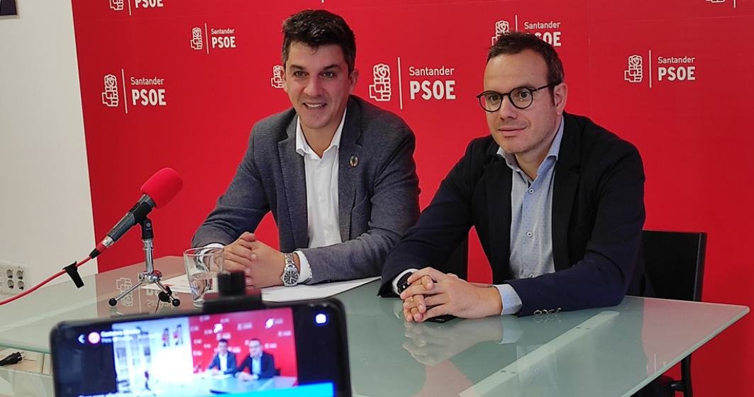 Representantes del PSOE de Santander.