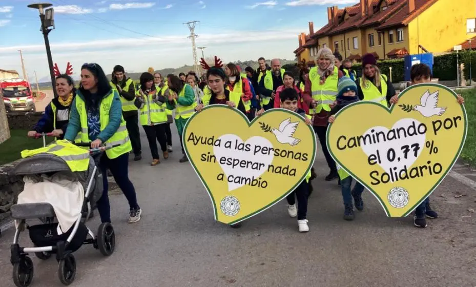 La Plataforma Solidaria por el 0,77 por ciento.