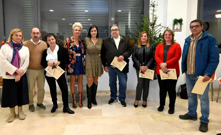 Acto de entrega de los diplomas a los voluntarios del Centro Princesa Letizia.