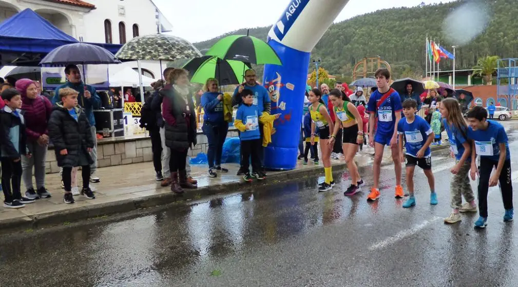 Salida de la categoría infantil. R.A.