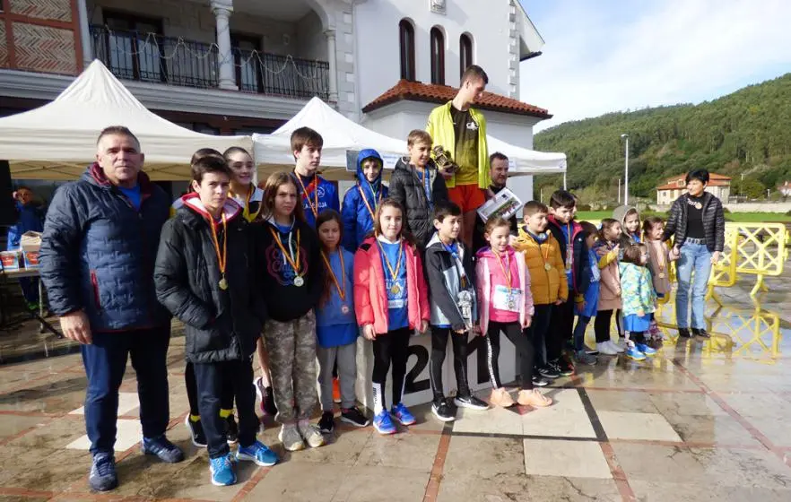 Los andarines realizaron su recorrido.