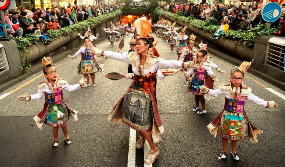 Desfile del Carnaval de Santander.