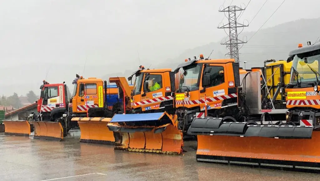 Cantabria, preparada para las nevadas de estos días.