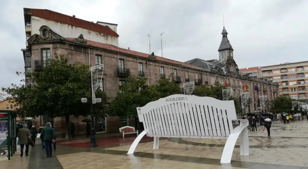 Zona del Boulevard Demetrio Herrero, en Torrelavega.