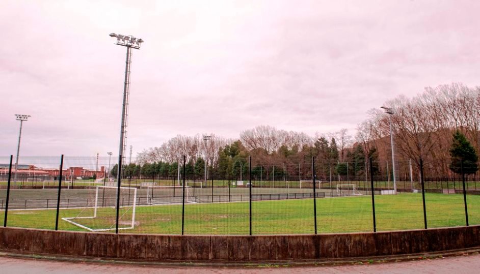 Campos de fútbol Óscar Freire, en Torrelavega.