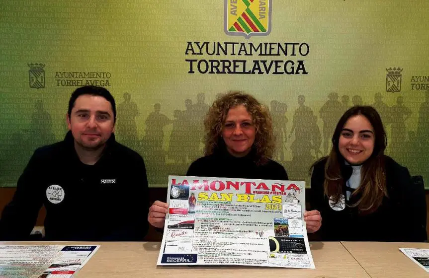 Presentación de las fiestas de San Blas en La Montaña, en Torrelavega.