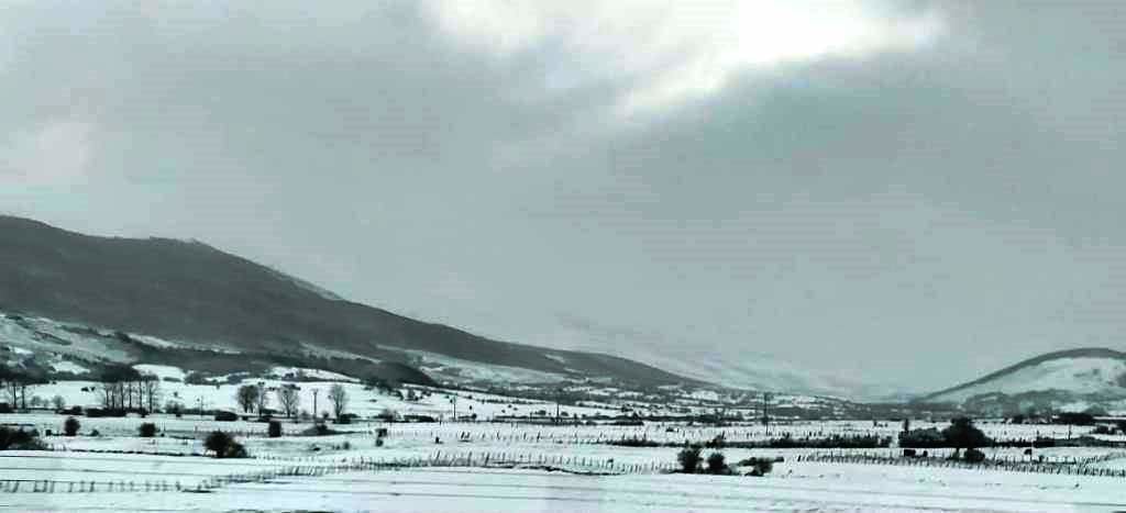 La nieve continuará en Cantabria en los próximos días.