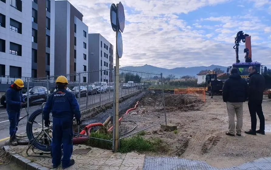 Obras de la Tecnoteca de Torrelavega.