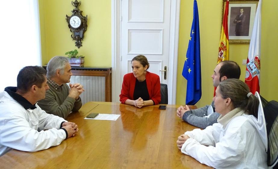 Reunión de COAG con la delegada del Gobierno, Ainoa Quiñones.