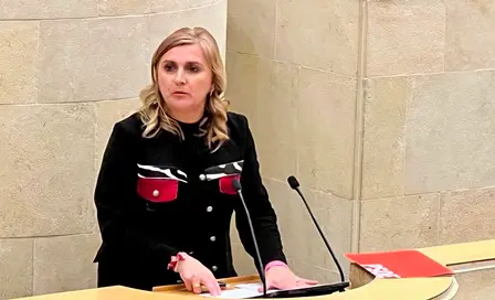 La diputada regional, Noelia Cobo (PSOE).