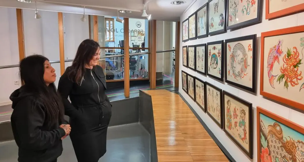 Exposición en Espacio Joven en Santander.