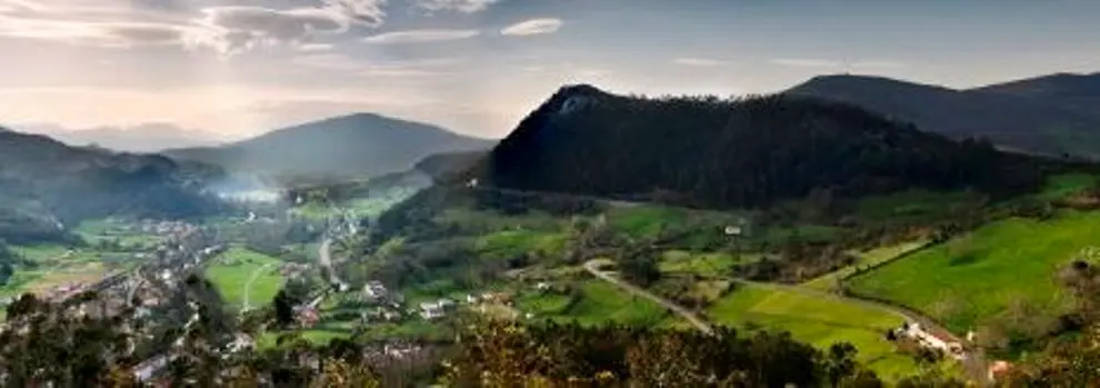 Vista de Monte Castillo, en Puente Viesgo.