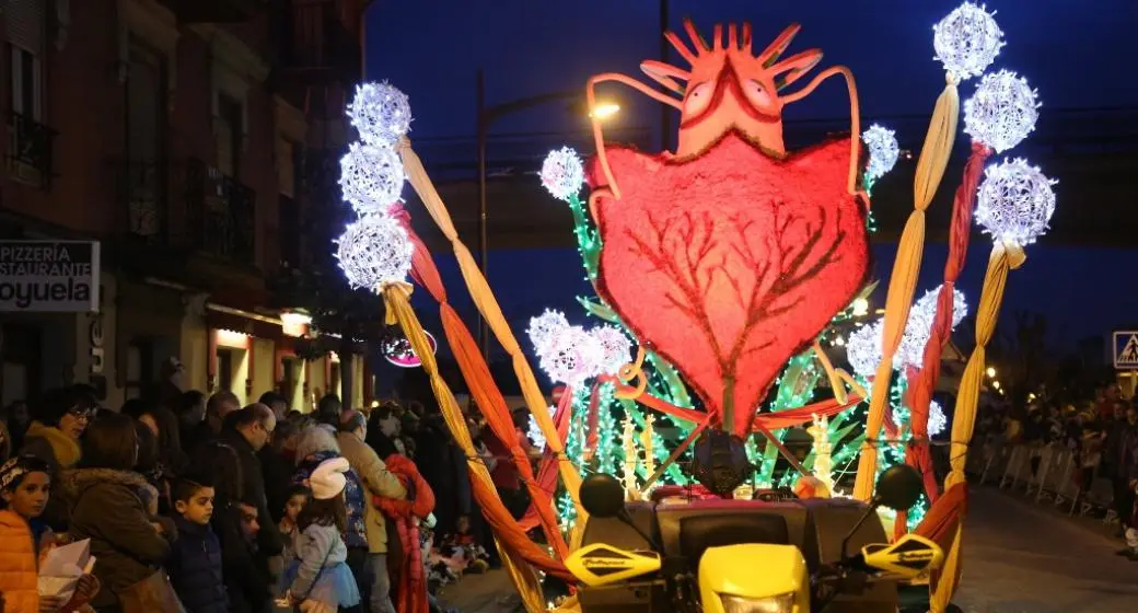 Carroza del Carnaval de Camargo.