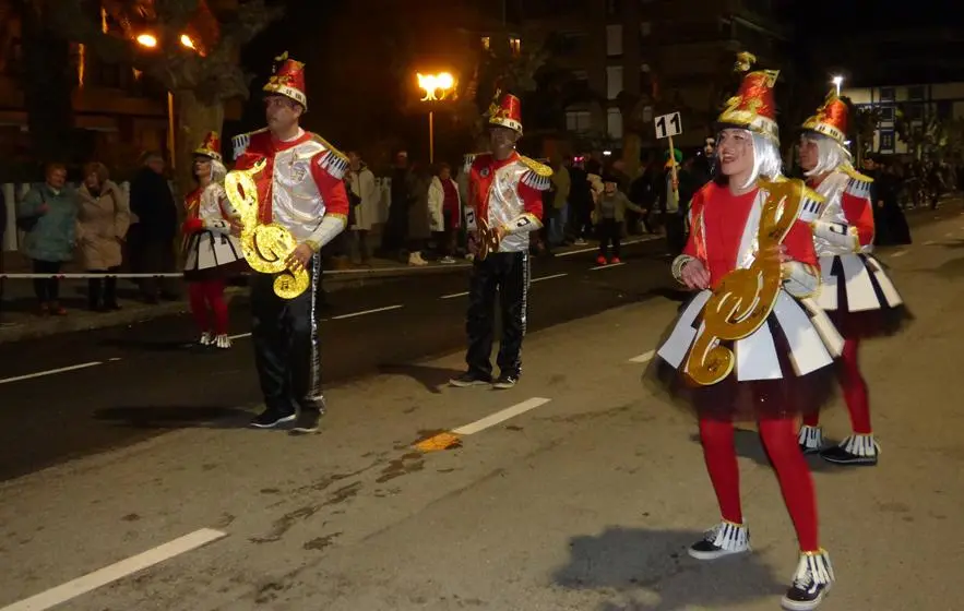 Un grupo de notas musicales. Nyka Goicoechea