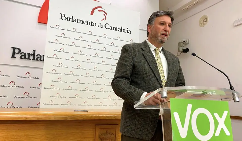 El diputado regional, Cristóbal Palacio.