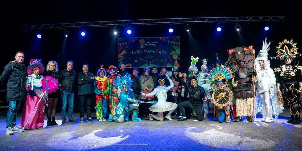 Concurso de Disfraces en el Carnaval de Camargo.